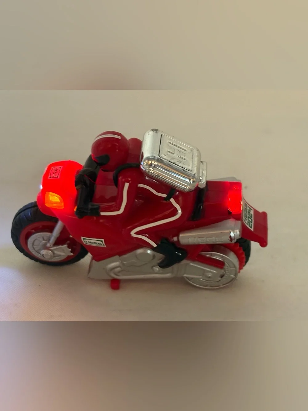 2024 Hess 60th Anniversary Red Motorcycle ONLY! Works!!!